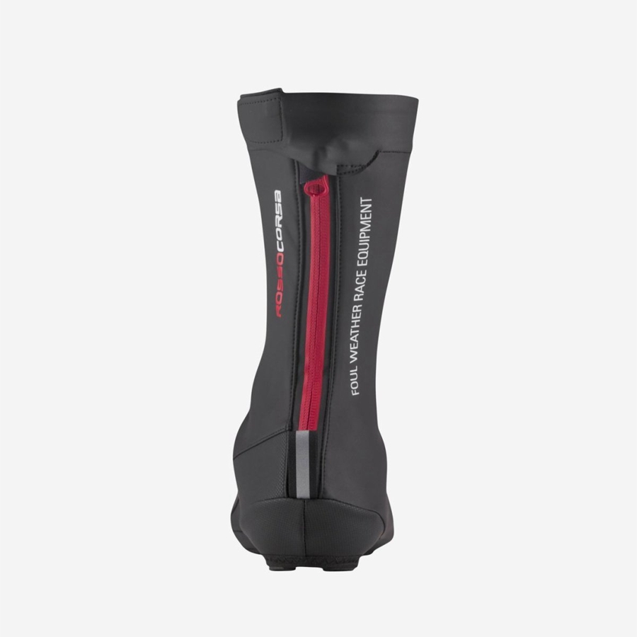 Castelli PIOGGIA 4 Overschoenen Heren Zwart | LFV705261