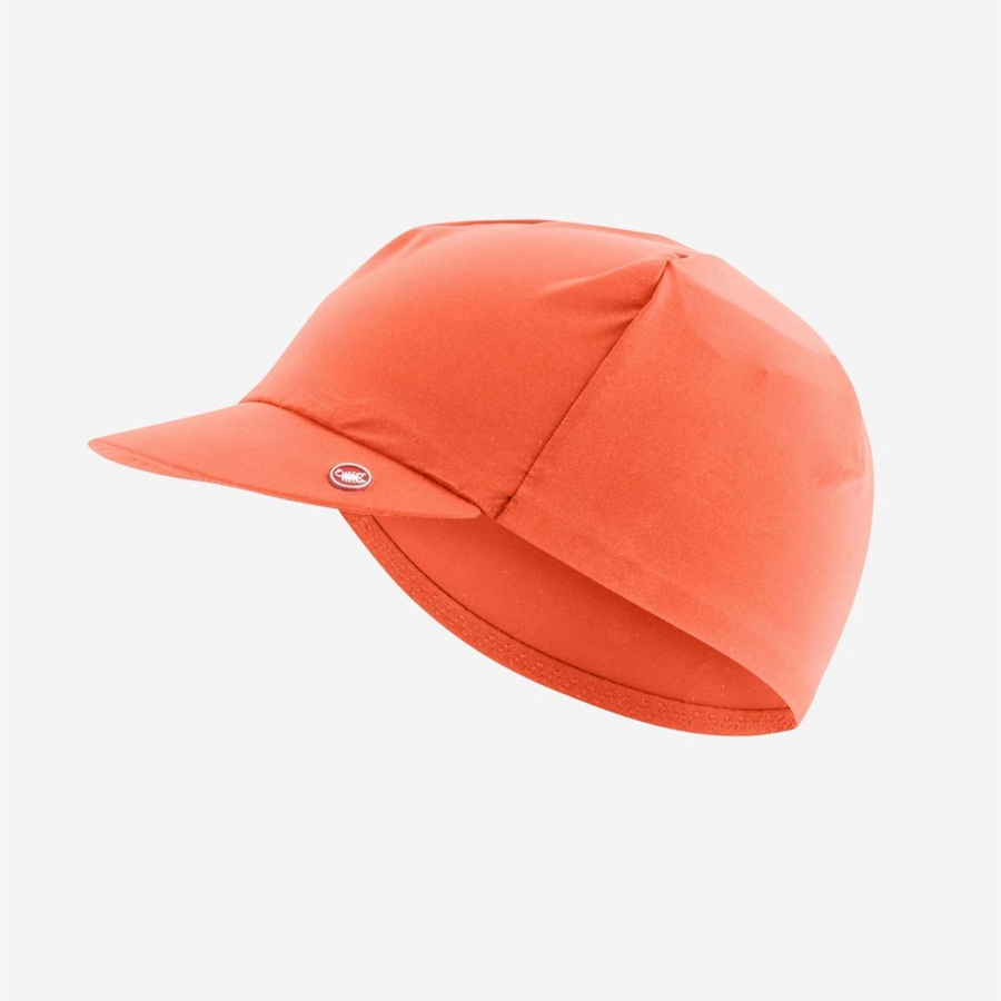 Castelli PREMIO 2 Pet Heren Oranje Rood | KCY654327