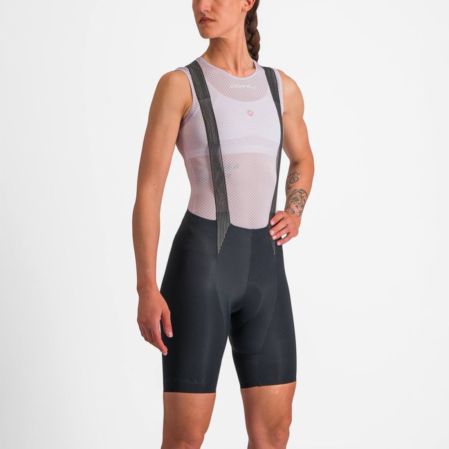 Castelli PRO MESH W SLEEVELESS Basislaag Dames Paars Wit | IXZ170548