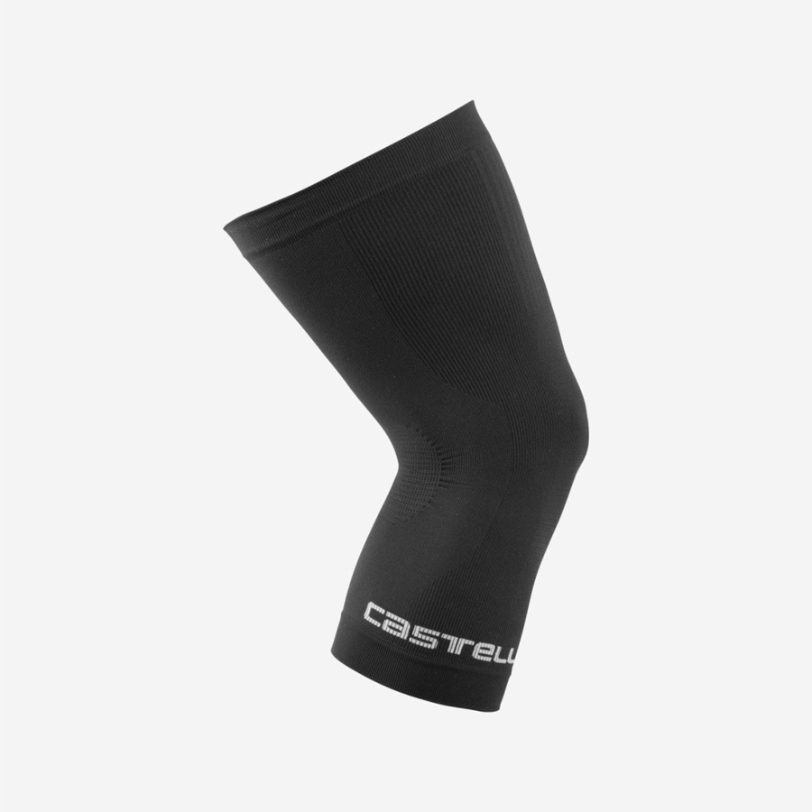 Castelli PRO SEAMLESS KNEE WARMER Beenwarmer Dames Zwart | EUL897602