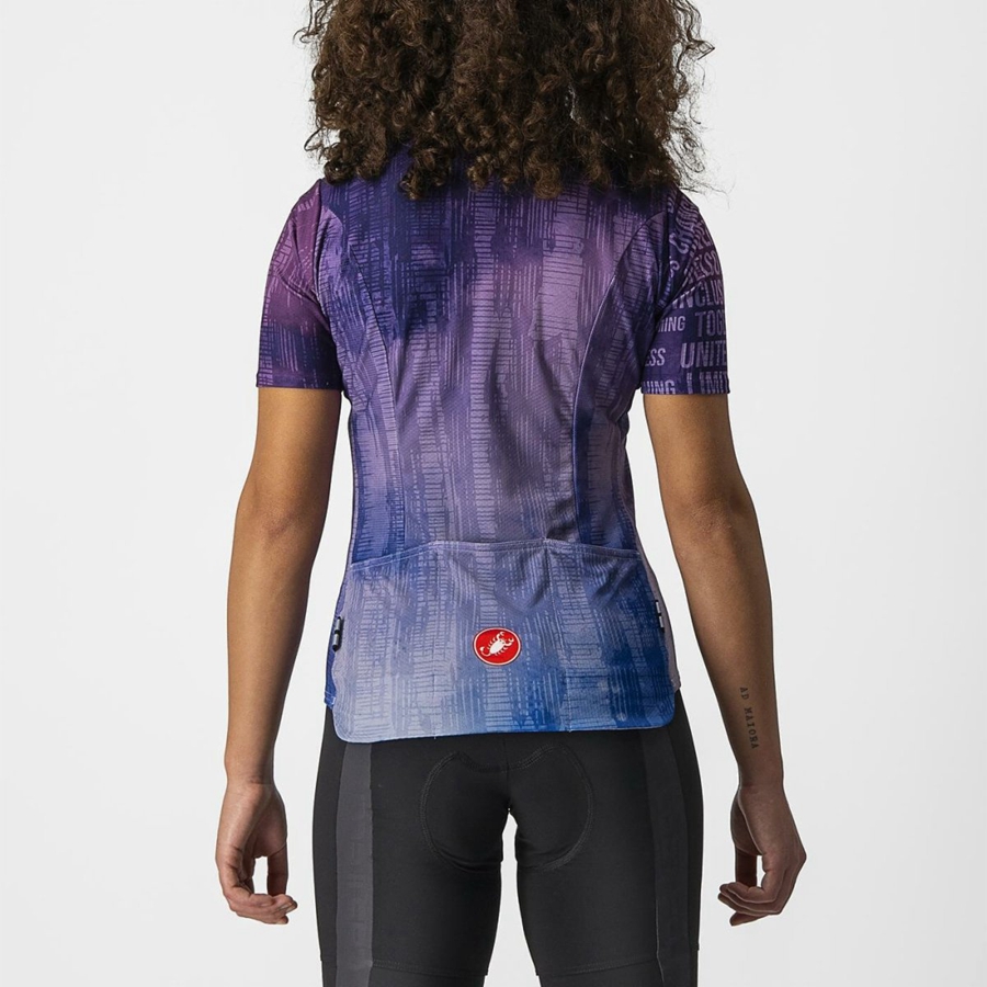 Castelli RIDE WITH REGGIE Jersey Dames Gekleurd | VSX458902