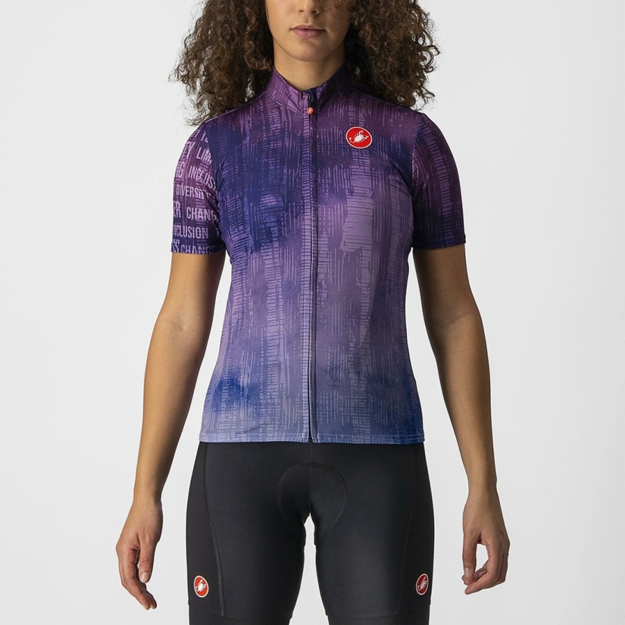 Castelli RIDE WITH REGGIE Jersey Dames Gekleurd | VSX458902