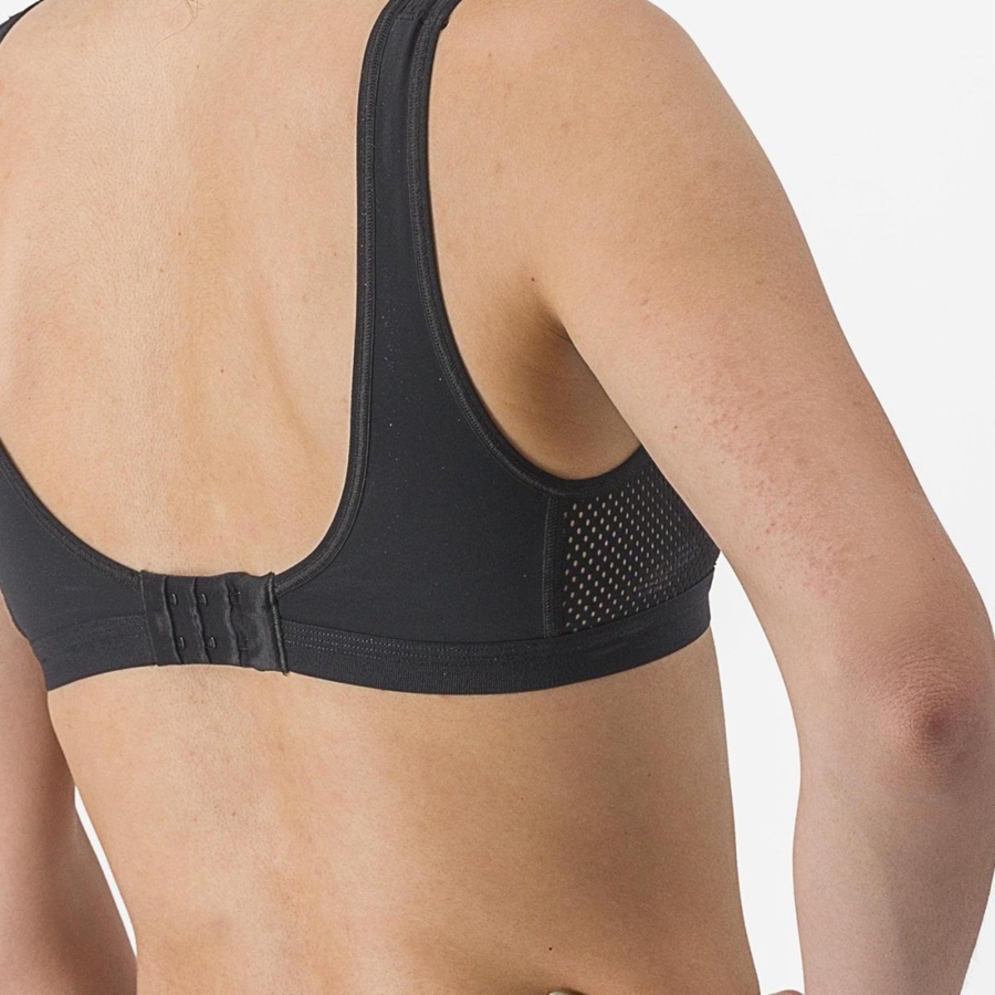 Castelli ROSSO CORSA BRA Basislaag Dames Zwart | WHL904658