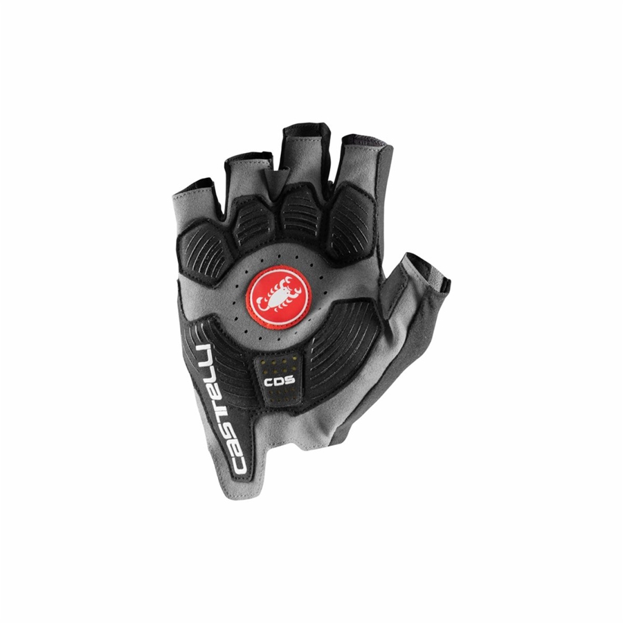 Castelli ROSSO CORSA PRO V Handschoenen Heren Donkergrijs | AOP627053