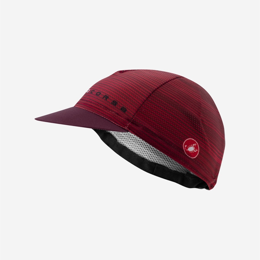 Castelli ROSSO CORSA Pet Heren Bordeaux | HLE478012