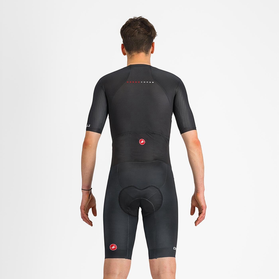 Castelli SANREMO BTW Snelheidspak Heren Zwart | KHW593870