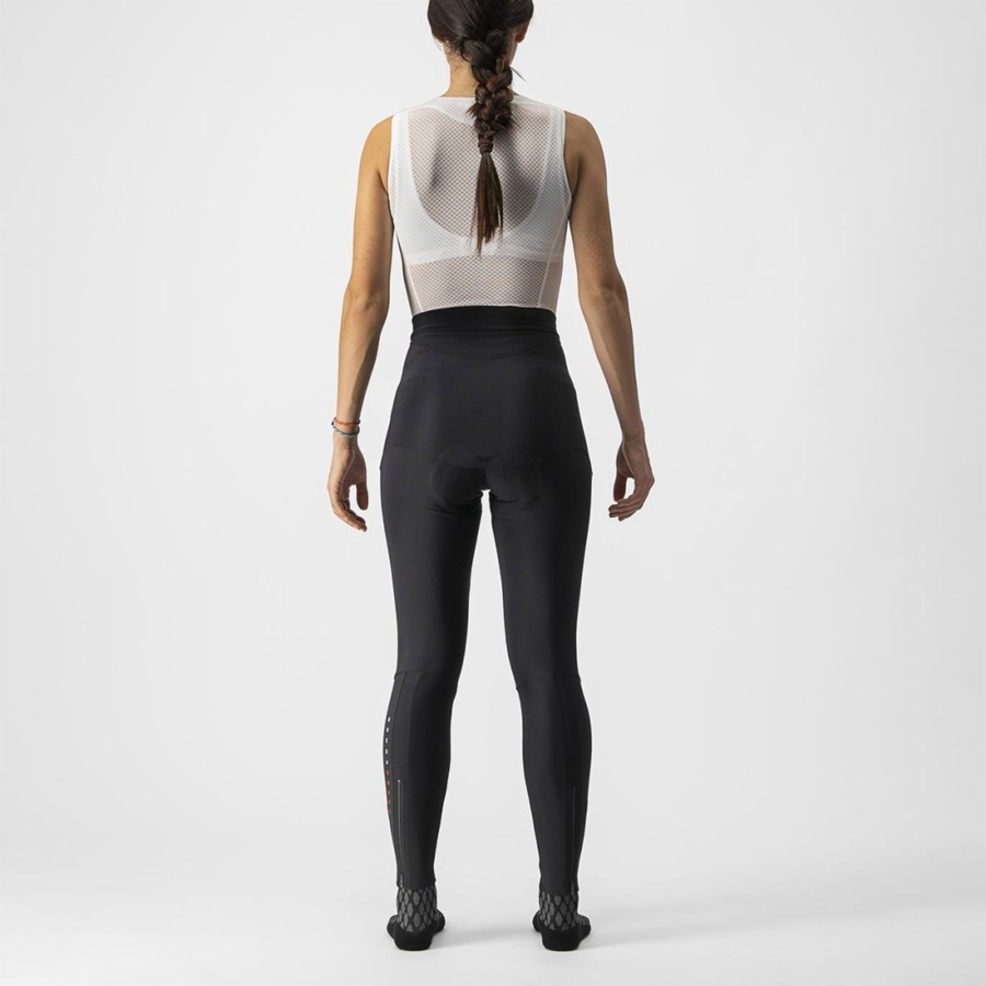 Castelli SORPASSO RoS W Leggings Dames Zwart | LZB397504