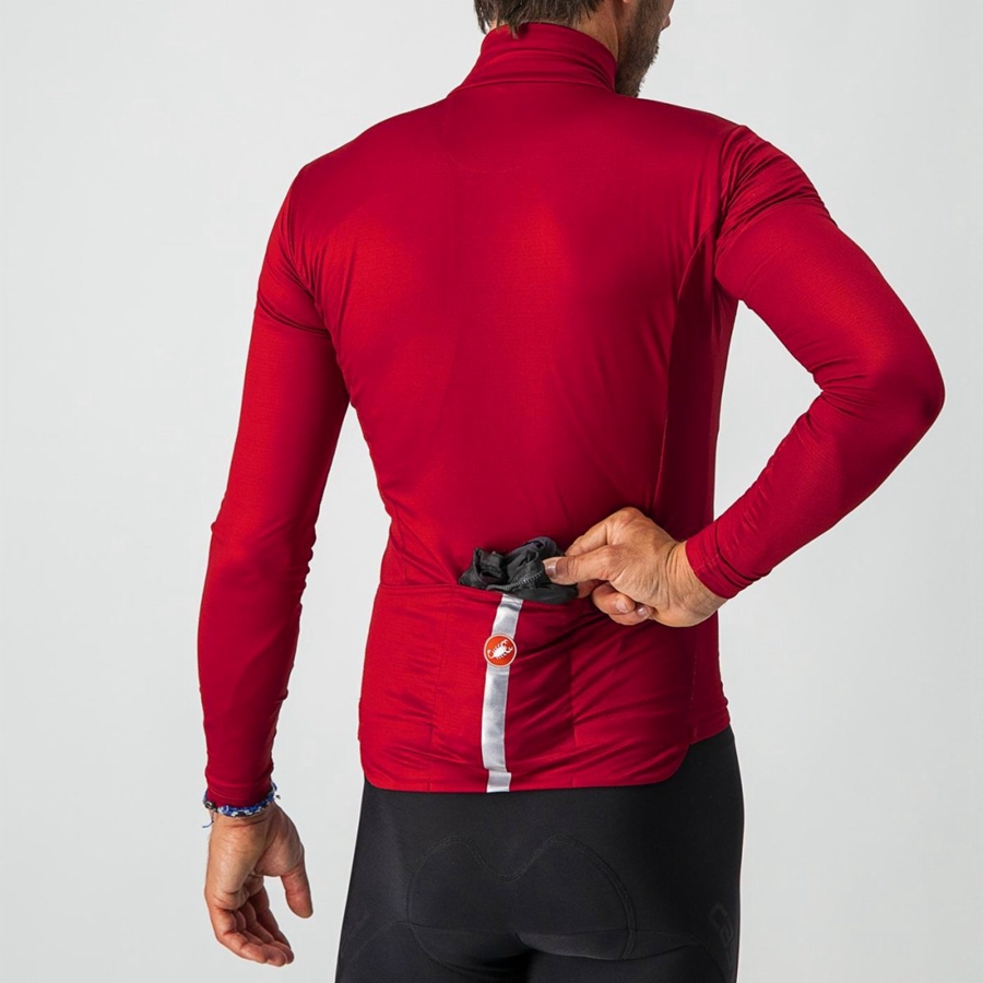 Castelli SQUADRA STRETCH Bescherming Heren Zwart Donkergrijs | RNC738145