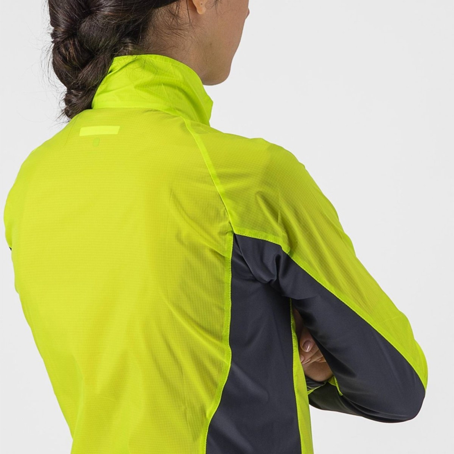 Castelli SQUADRA STRETCH W Bescherming Dames Lichtgroen Donkergrijs | RCX401385