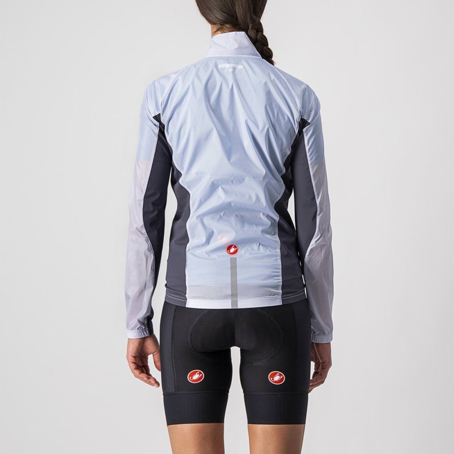 Castelli SQUADRA STRETCH W Bescherming Dames Zilver Grijs Donkergrijs | UYS730125