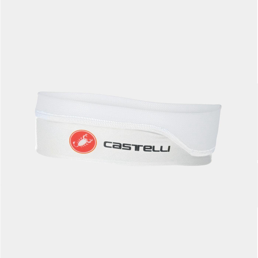 Castelli SUMMER Hoofdband Heren Wit | SAY102859