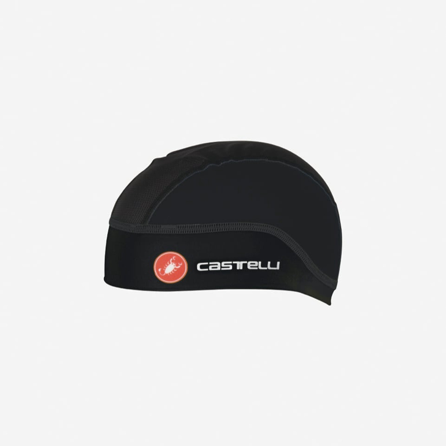 Castelli SUMMER SKULL Pet Heren Zwart | LSK367019