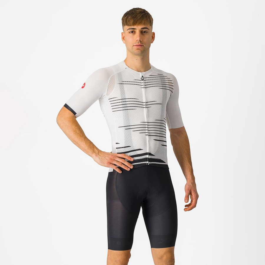 Castelli SUPERLEGGERA Korte Broek Met Slabbetje Heren Zwart | UKP825461