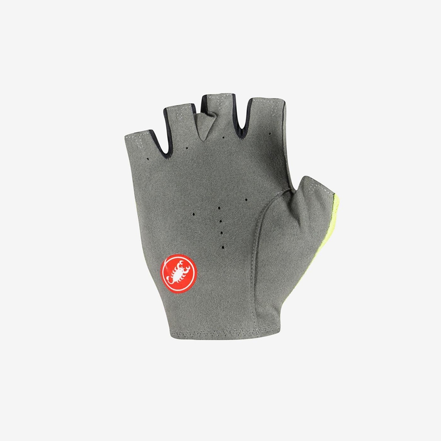 Castelli SUPERLEGGERA SUMMER. Handschoenen Heren Lichtgroen | WBR893041