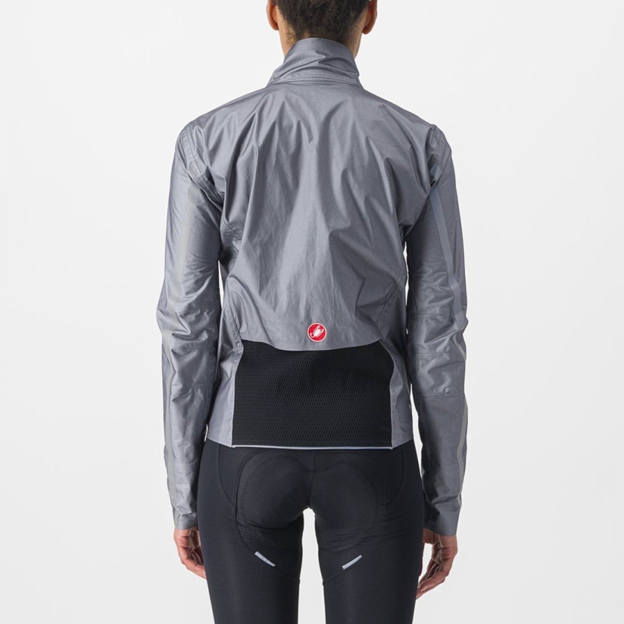 Castelli TEMPESTA LITE W Bescherming Dames Grijs | QLU179268