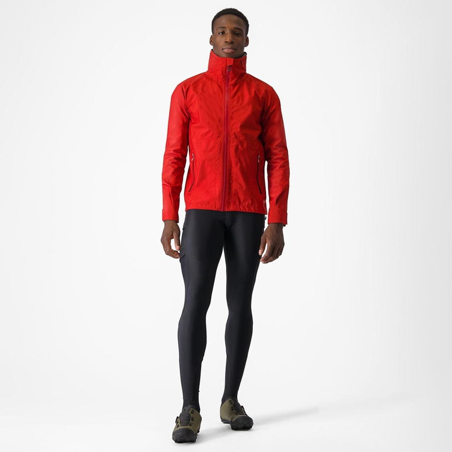 Castelli TRAIL GT Jassen Heren Rood | HYN720694