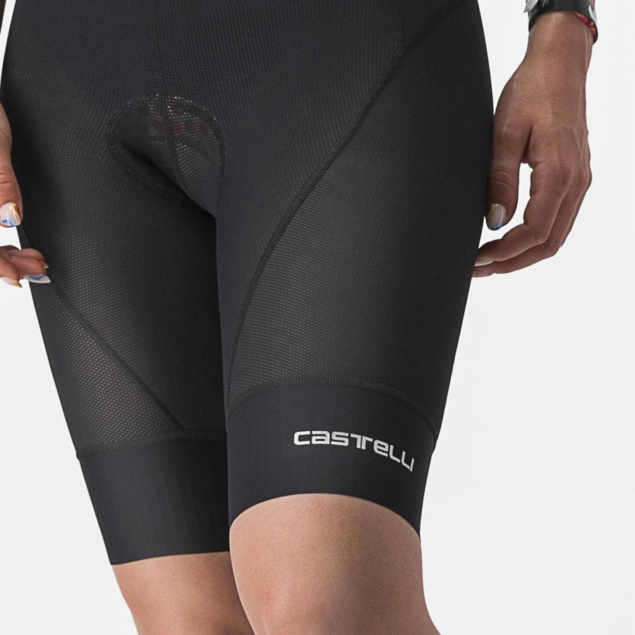 Castelli TRAIL W LINER Korte Broek Dames Zwart | PDS958372