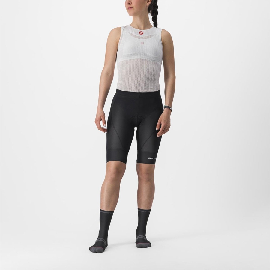 Castelli TRAIL W LINER Korte Broek Dames Zwart | PDS958372