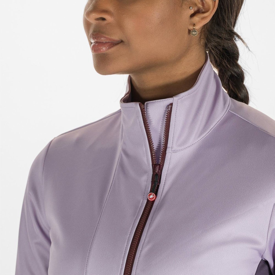 Castelli TRANSITION 2 W Jassen Dames Paars | XPM943685