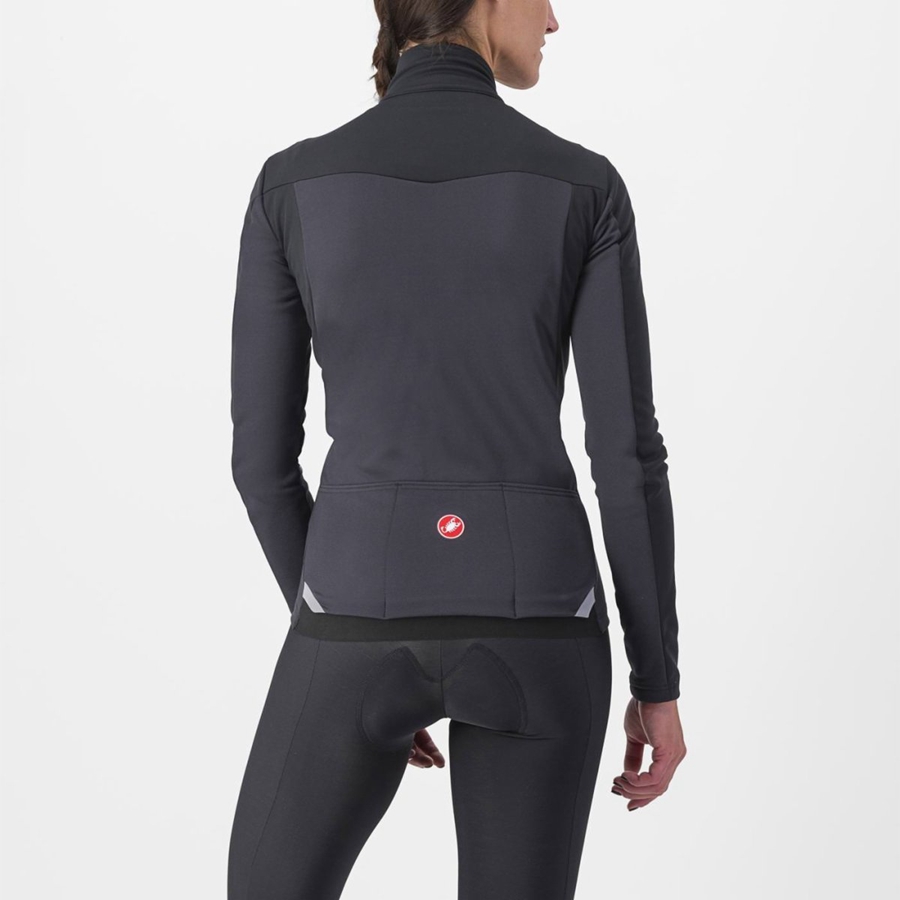 Castelli TRANSITION 2 W Jassen Dames Zwart | DEI852401