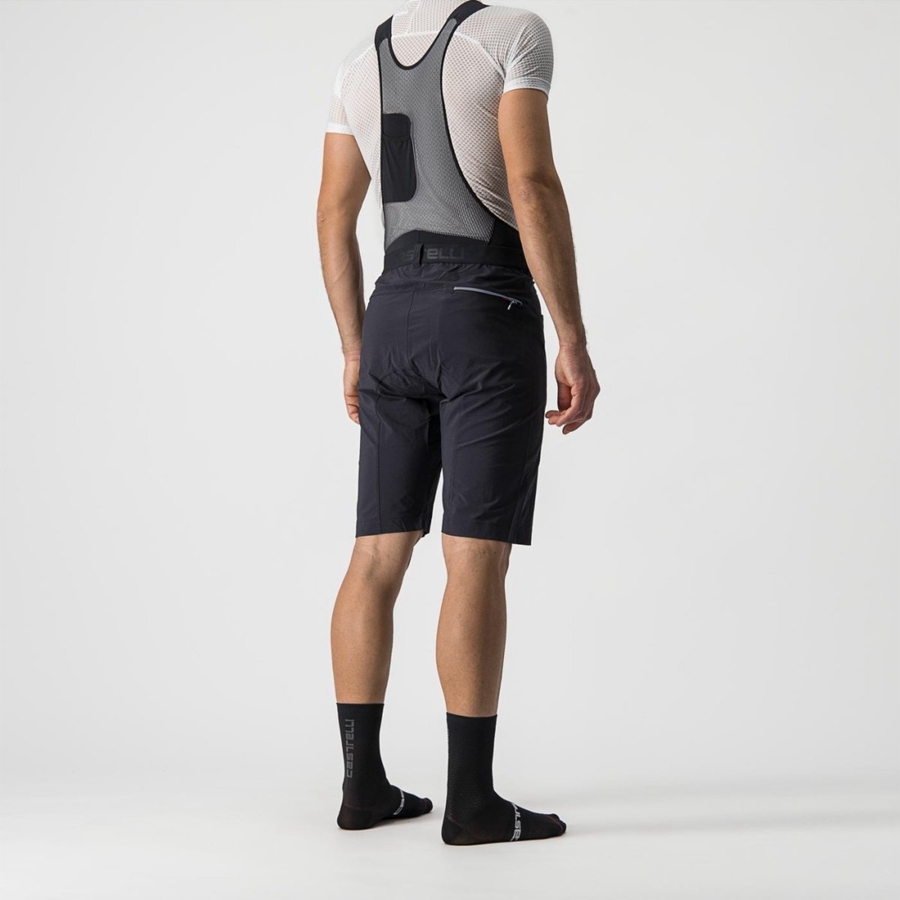 Castelli UNLIMITEDGY Korte Broek Heren Zwart | CWI784352