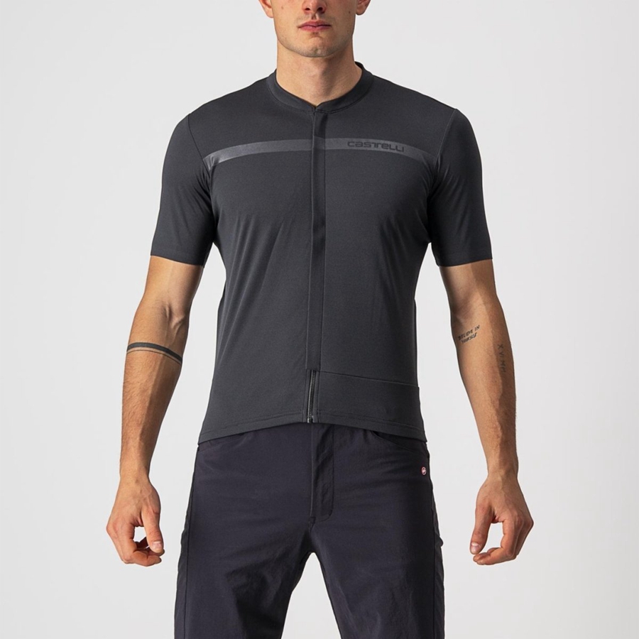 Castelli UNLIMITED ALLROAD Jersey Heren Donkergrijs | MTA024596