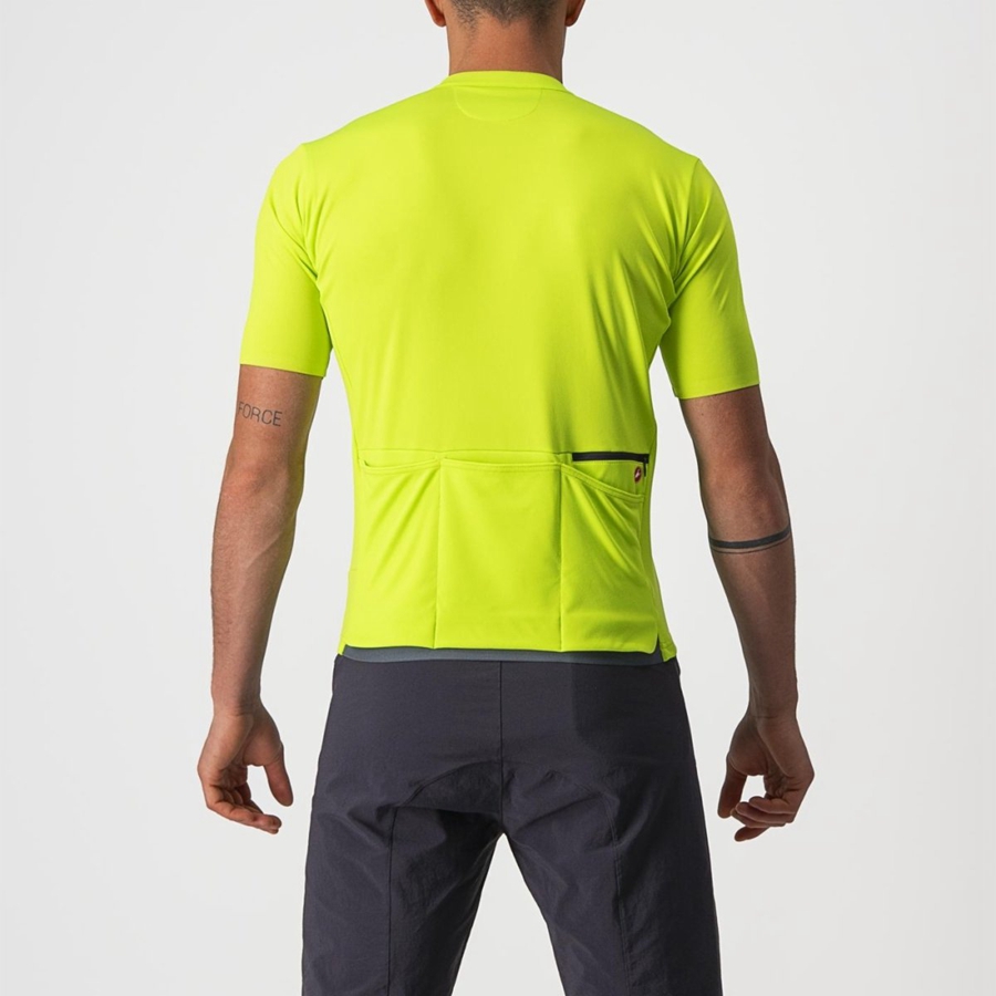 Castelli UNLIMITED ALLROAD Jersey Heren Lichtgroen | OST645103