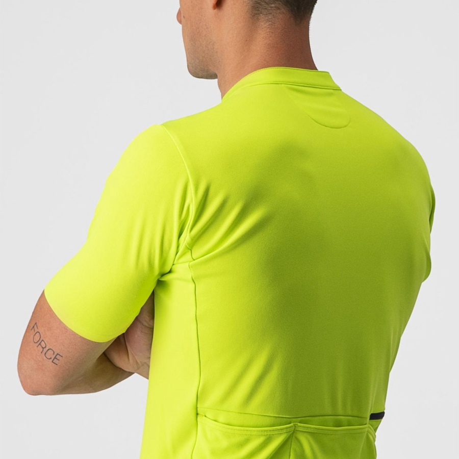 Castelli UNLIMITED ALLROAD Jersey Heren Lichtgroen | OST645103