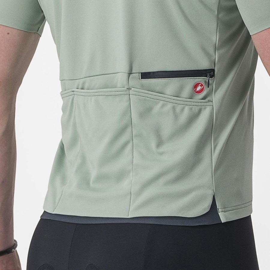 Castelli UNLIMITED ALLROAD Jersey Heren Groen | SQI168425