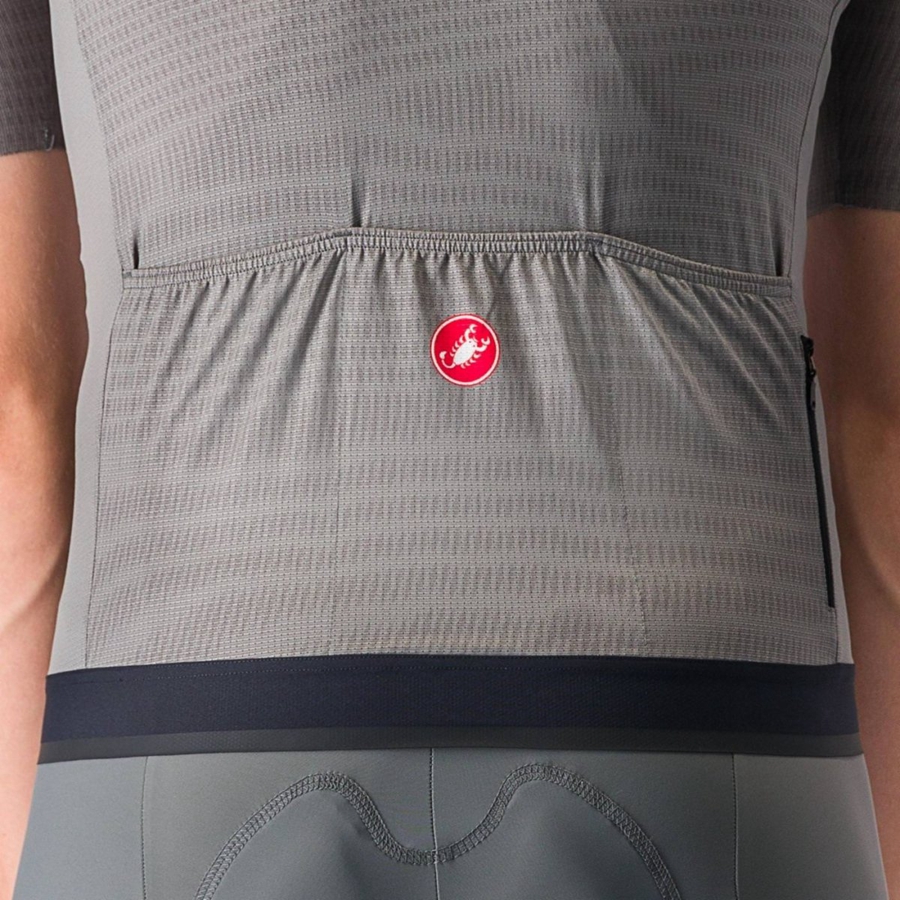 Castelli UNLIMITED ENDURANCE Jersey Heren Grijs | GEW850692