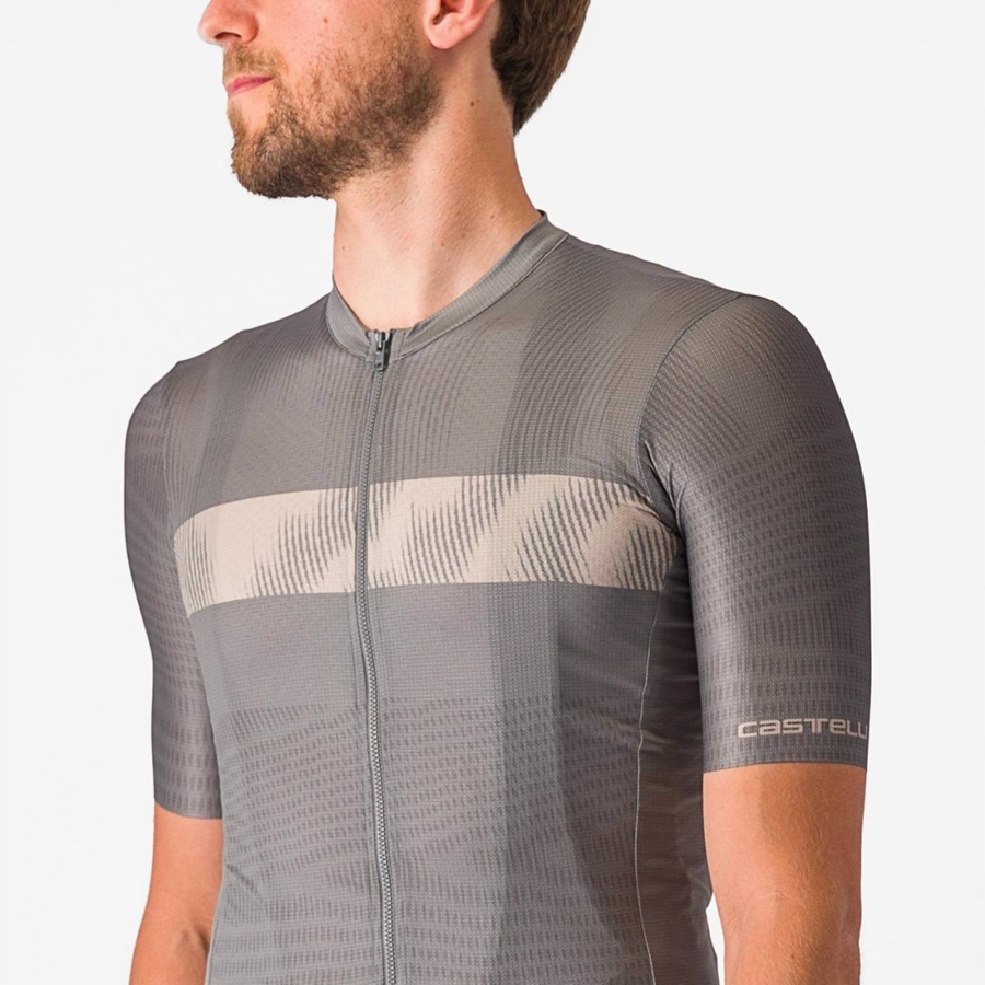 Castelli UNLIMITED ENDURANCE Jersey Heren Grijs | GEW850692