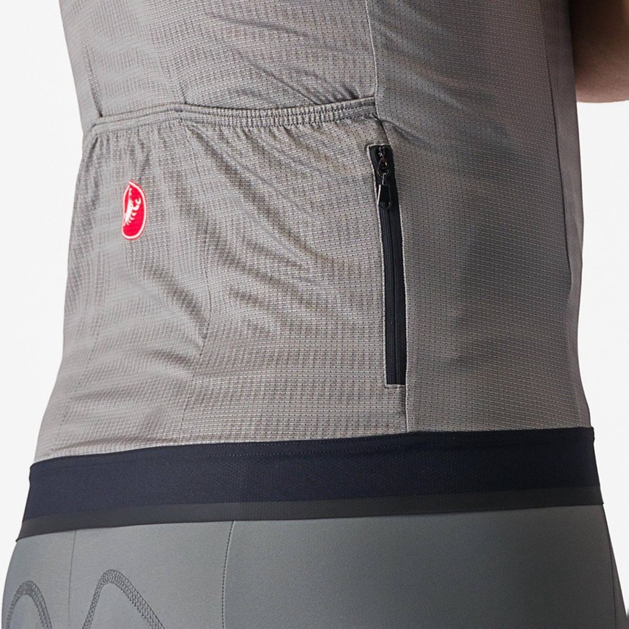 Castelli UNLIMITED ENDURANCE Jersey Heren Grijs | GEW850692