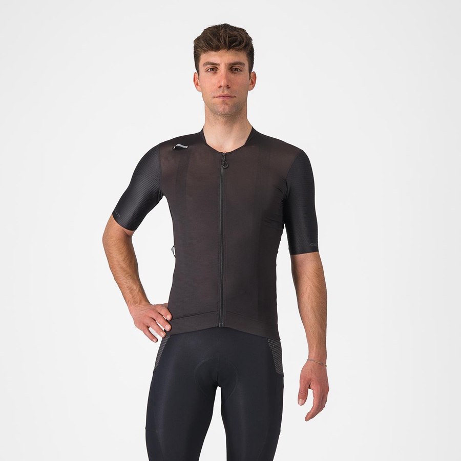 Castelli UNLIMITED PRO Jersey Heren Zwart | TNB379851