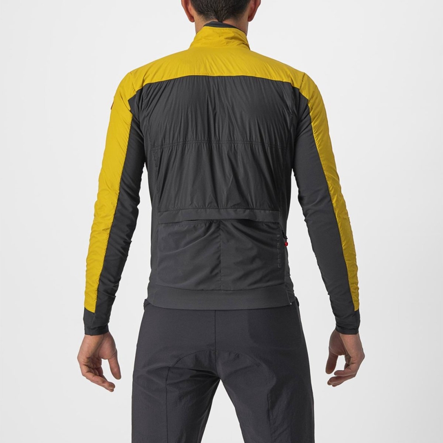 Castelli UNLIMITED PUFFY Jassen Heren Donkergrijs | AYU167543