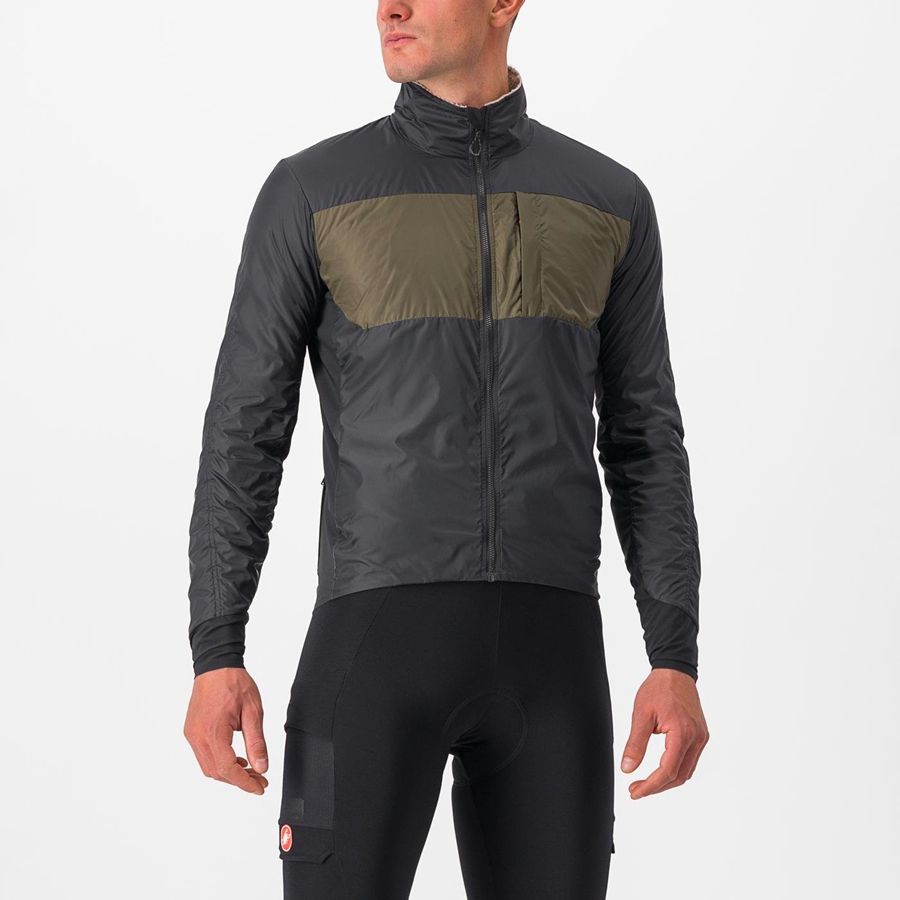 Castelli UNLIMITED PUFFY Jassen Heren Zwart | EJU839470