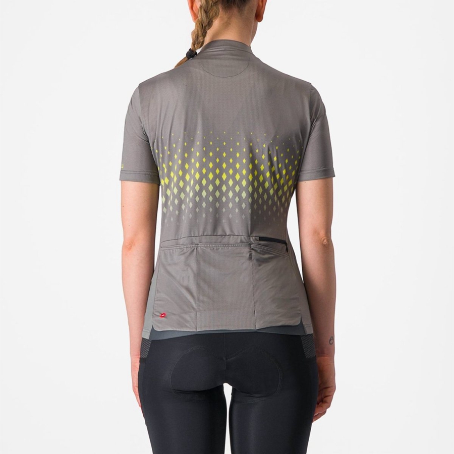 Castelli UNLIMITED SENTIERO 3 Jersey Dames Grijs | WXC408796