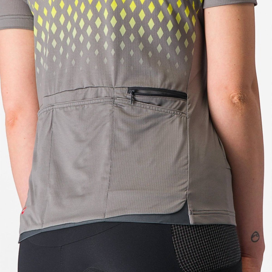 Castelli UNLIMITED SENTIERO 3 Jersey Dames Grijs | WXC408796