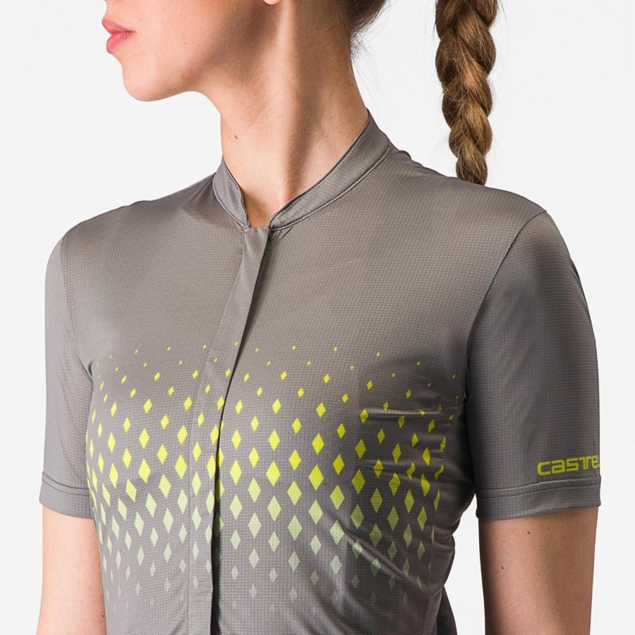 Castelli UNLIMITED SENTIERO 3 Jersey Dames Grijs | WXC408796