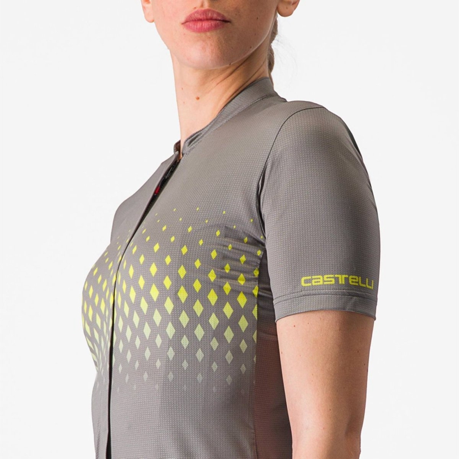 Castelli UNLIMITED SENTIERO 3 Jersey Dames Grijs | WXC408796