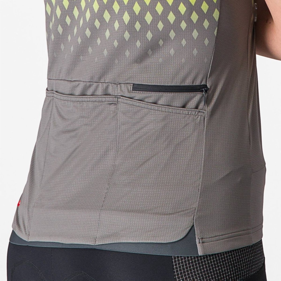 Castelli UNLIMITED SENTIERO 3 Jersey Dames Grijs | WXC408796