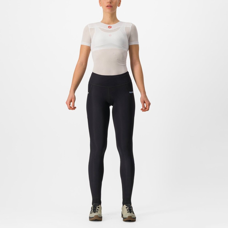 Castelli UNLIMITED TRAIL W Leggings Dames Zwart | FKM056924