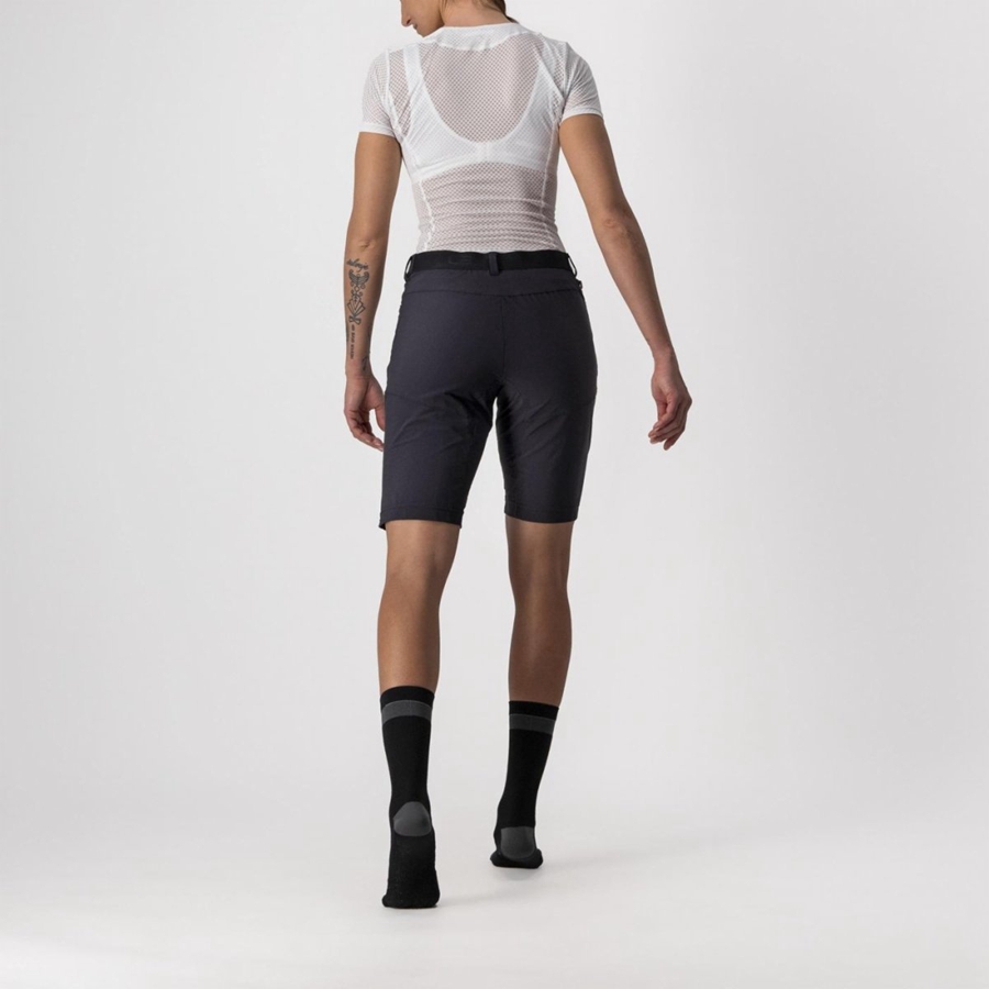 Castelli UNLIMITED WGY Korte Broek Dames Zwart | XTE520819