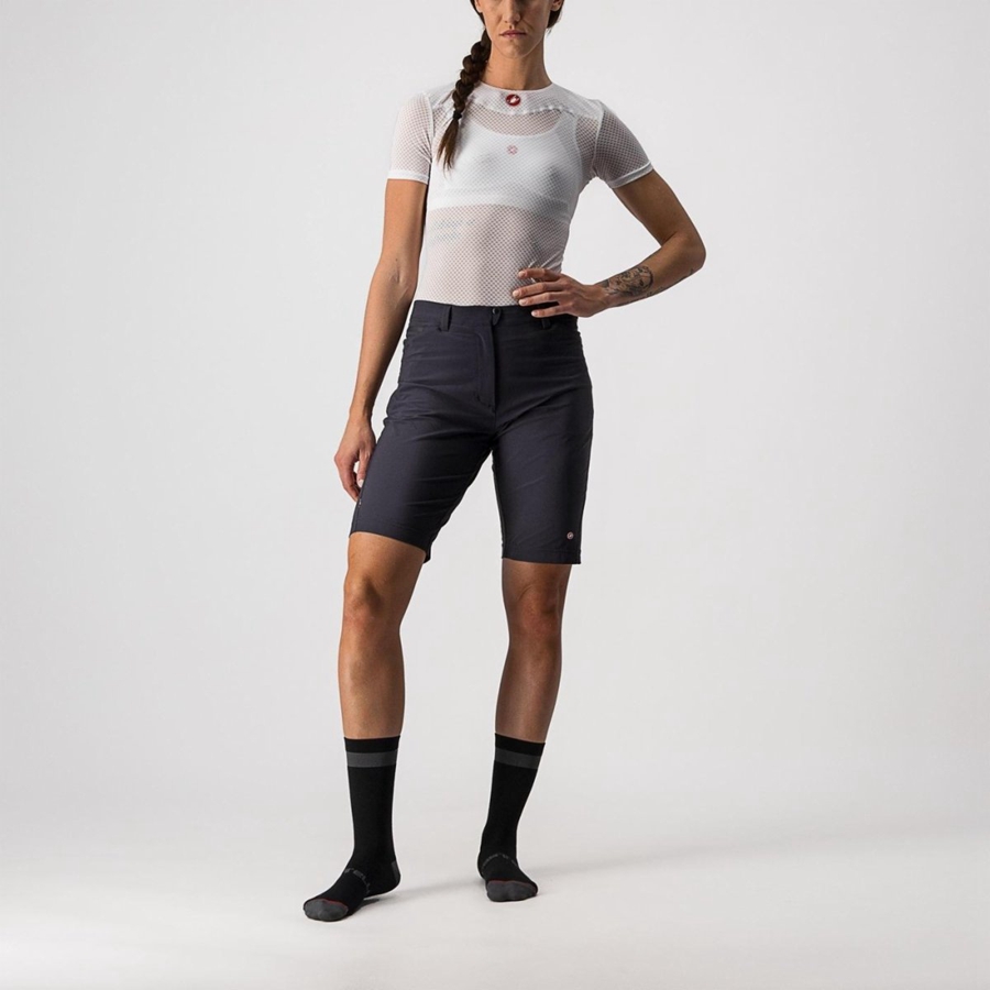 Castelli UNLIMITED WGY Korte Broek Dames Zwart | XTE520819