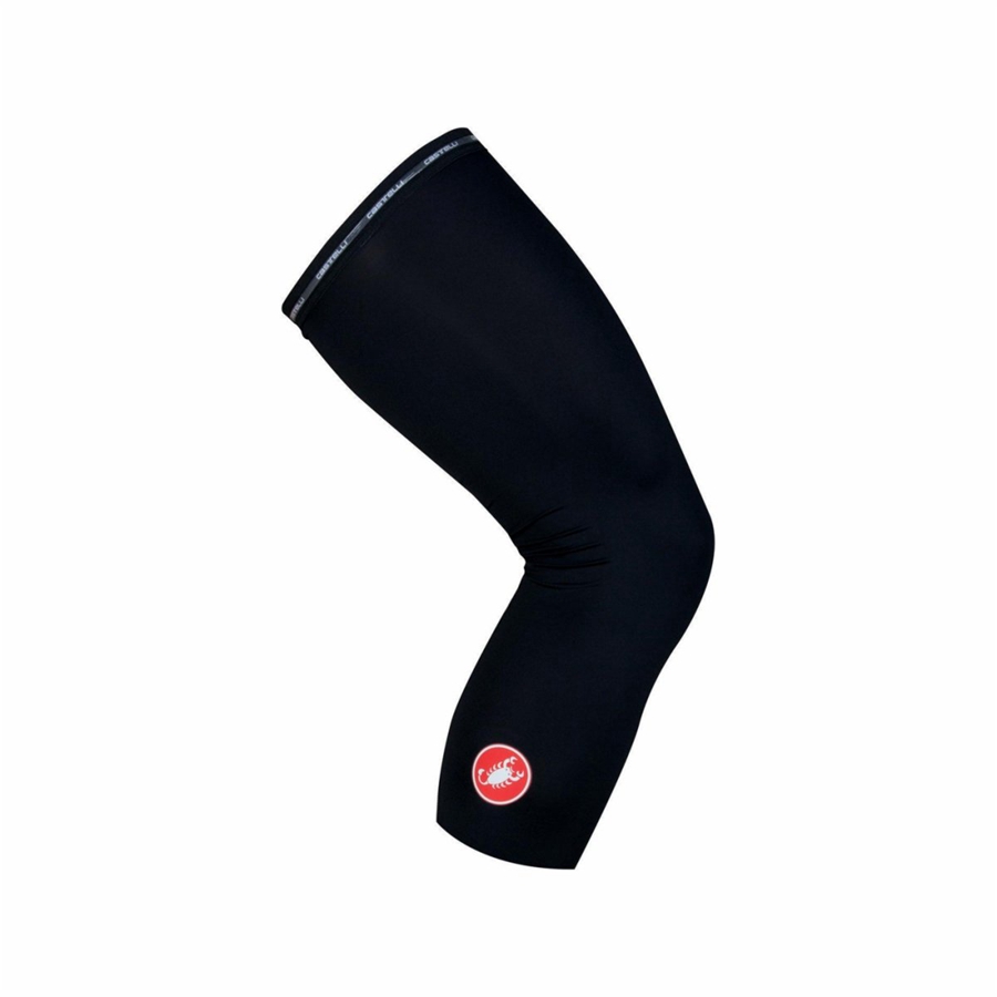 Castelli UPF 50+ LIGHT KNEE SLEEVES Beenwarmer Dames Zwart | JQV394871