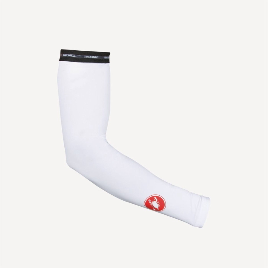 Castelli UPF 50 + LIGHT ARM SLEEVES Armwarmer Dames Wit | CZA634872