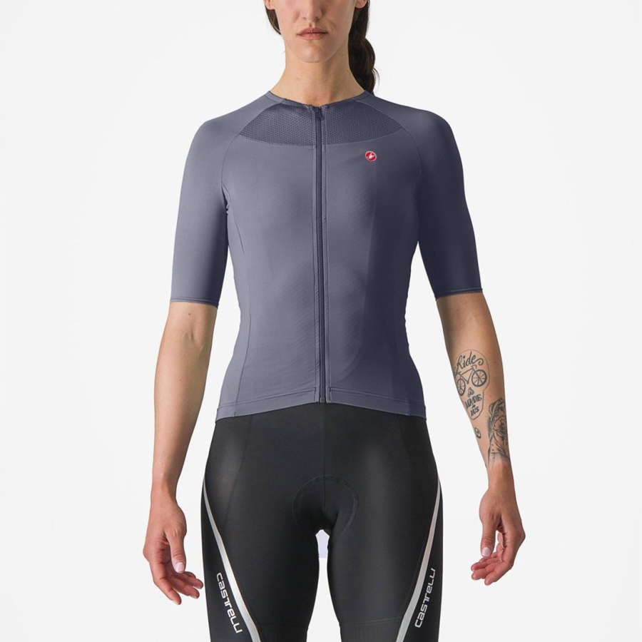 Castelli VELOCISSIMA 2 Jersey Dames Blauw | EZB524109