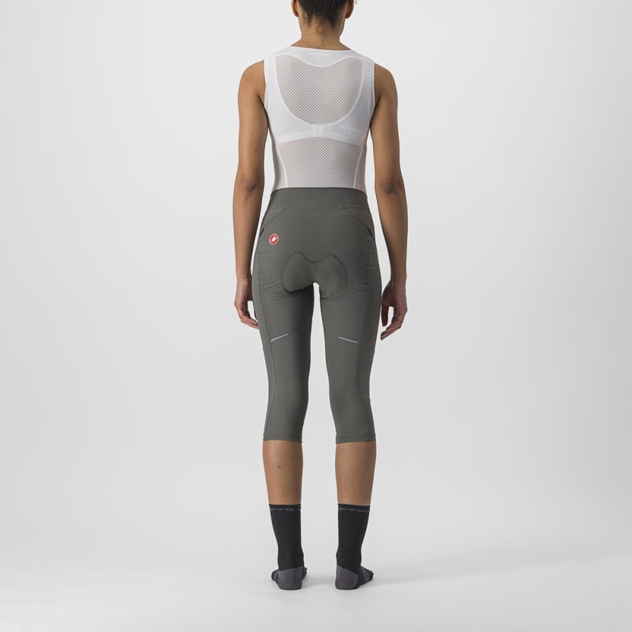 Castelli VELOCISSIMA 3 KNICKER Leggings Dames Grijs Donkergrijs | IUQ821357