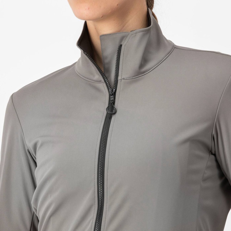 Castelli VENTO TRAIL Jassen Dames Grijs | DSK086179